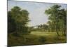 A Wooded Landscape with a Castle-Frederik Christian Kiaerskou-Mounted Giclee Print