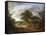 A Wooded Landscape with Peasants in a Country Waggon-Thomas Gainsborough-Framed Stretched Canvas