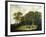 A Wooded Landscape with the Artist Sketching-Aelbert Cuyp-Framed Giclee Print