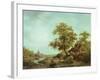 A Wooded Landscape-Frederick Marianus Kruseman-Framed Giclee Print