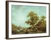 A Wooded Landscape-Frederick Marianus Kruseman-Framed Giclee Print