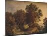 'A Wooded Lane', c1790-John Crome-Mounted Giclee Print