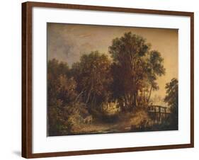 'A Wooded Lane', c1790-John Crome-Framed Giclee Print