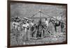 A Wooden, Horse-Powered Suger Cane Crushing Mill, West Indies, 1922-null-Framed Giclee Print