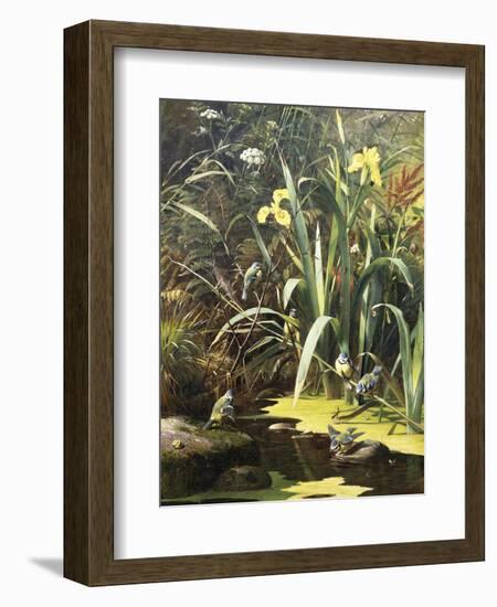 A Woodland Pool-Olaf August Hermansen-Framed Giclee Print