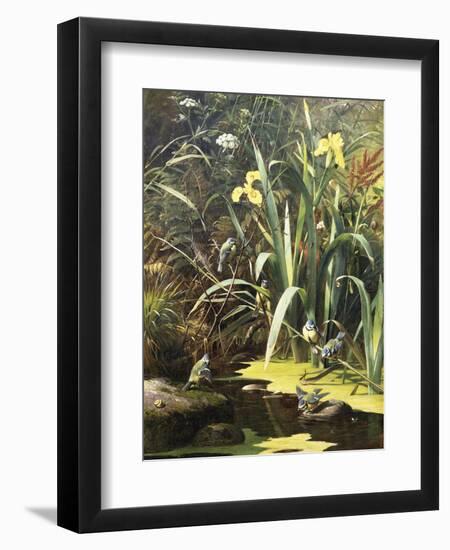 A Woodland Pool-Olaf August Hermansen-Framed Giclee Print