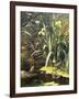 A Woodland Pool-Olaf August Hermansen-Framed Giclee Print