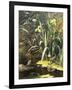 A Woodland Pool-Olaf August Hermansen-Framed Giclee Print