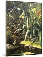 A Woodland Pool-Olaf August Hermansen-Mounted Giclee Print