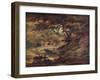 'A Woodland Scene', c1795-George Morland-Framed Giclee Print