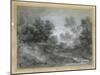 A Woodland Stream-Thomas Gainsborough-Mounted Giclee Print