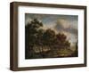 A Woodmans Cottage, 1820-Patrick Nasmyth-Framed Giclee Print