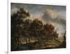 A Woodmans Cottage, 1820-Patrick Nasmyth-Framed Giclee Print