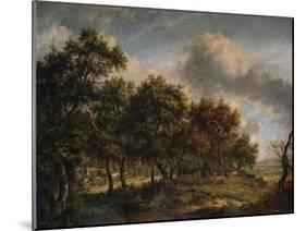 A Woodmans Cottage, 1820-Patrick Nasmyth-Mounted Giclee Print