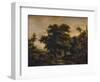 A Woody Landscape, with Figures and Sheep, c1805-Alexander Nasmyth-Framed Giclee Print