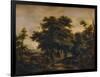 A Woody Landscape, with Figures and Sheep, c1805-Alexander Nasmyth-Framed Giclee Print