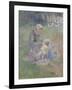 A Wool-Carder-Camille Pissarro-Framed Giclee Print