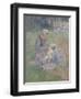 A Wool-Carder-Camille Pissarro-Framed Premium Giclee Print