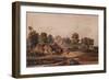 A Worcestershire Farm, c1848-David Cox the elder-Framed Giclee Print
