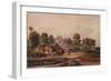 A Worcestershire Farm, c1848-David Cox the elder-Framed Giclee Print