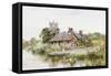 A Worcestershire Village-Henry John Yeend King-Framed Stretched Canvas