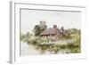 A Worcestershire Village-Henry John Yeend King-Framed Giclee Print