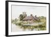 A Worcestershire Village-Henry John Yeend King-Framed Giclee Print