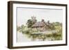 A Worcestershire Village-Henry John Yeend King-Framed Giclee Print