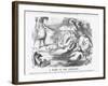 A Word to the Mermaids, 1865-John Tenniel-Framed Giclee Print