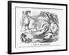 A Word to the Mermaids, 1865-John Tenniel-Framed Giclee Print