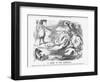 A Word to the Mermaids, 1865-John Tenniel-Framed Giclee Print