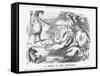 A Word to the Mermaids, 1865-John Tenniel-Framed Stretched Canvas