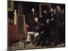 A Workshop at the Batignolles by Henri Fantin Latour-null-Mounted Giclee Print