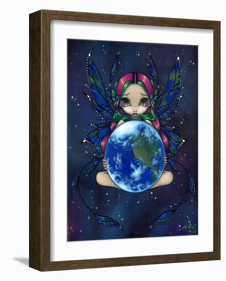 A World in Good Hands-Jasmine Becket-Griffith-Framed Art Print