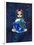 A World in Good Hands-Jasmine Becket-Griffith-Framed Art Print