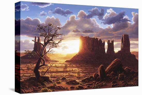 A World of Heaven-R.W. Hedge-Stretched Canvas