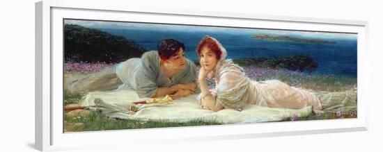 A World of their Own, 1905-Sir Lawrence Alma-Tadema-Framed Premium Giclee Print