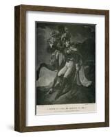 A Wounded Cuirassier Quitting the Field-Théodore Géricault-Framed Giclee Print