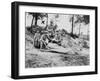 A Wounded German Soldier at a Dressing Station, World War I, 1915-null-Framed Giclee Print