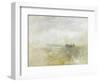 A Wreck, with Fishing Boats-J. M. W. Turner-Framed Giclee Print