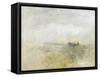 A Wreck, with Fishing Boats-J. M. W. Turner-Framed Stretched Canvas