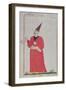 A Writer, from "Costumes de La Cour et de La Ville de Constantinople", 1720-null-Framed Giclee Print