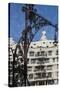 A Wrought Iron Lamp Frames La Pedrera (Casa Mila)-James Emmerson-Stretched Canvas