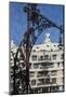 A Wrought Iron Lamp Frames La Pedrera (Casa Mila)-James Emmerson-Mounted Photographic Print