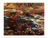The Red Maple-A^ Y^ Jackson-Mounted Premium Giclee Print