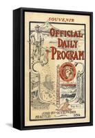 A.Y.P.E. Official Daily Program, 1909-null-Framed Stretched Canvas