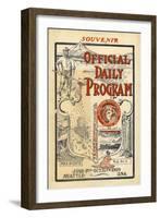 A.Y.P.E. Official Daily Program, 1909-null-Framed Giclee Print