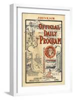 A.Y.P.E. Official Daily Program, 1909-null-Framed Giclee Print