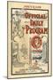 A.Y.P.E. Official Daily Program, 1909-null-Mounted Giclee Print