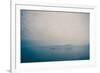 A Yacht Moored on Blue Water-Clive Nolan-Framed Photographic Print